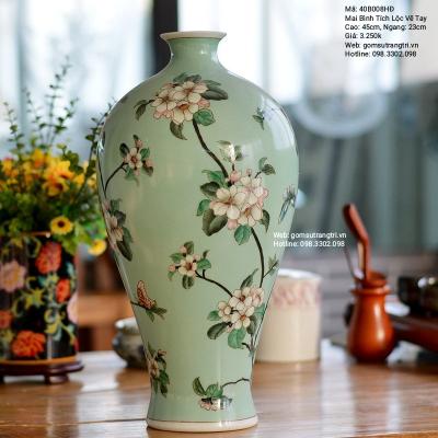 BÌNH VẼ TAY MAI BÌNH TÍCH LỘC CÁC HỌA TIẾT